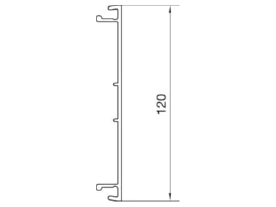 Mazeichnung Tehalit BR 701702 lgr Bruestungskanal OT PVC  B170