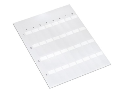 Product image WAGO 211 150 Labelling material 9x17mm white
