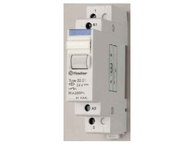 Product image 1 Finder 22 23 8 024 4000 Installation relay 24VAC
