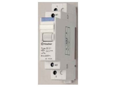 Product image 1 Finder 22 23 8 230 4000 Installation relay 230VAC
