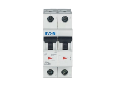 Product image 1 Eaton FAZ S6 2 Miniature circuit breaker 2 p
