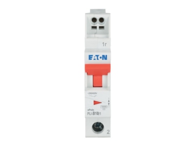 Product image 3 Eaton PLI B10 1 Miniature circuit breaker 1 p B10A