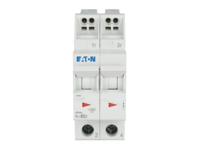 Product image front Eaton PLI B2 2 Miniature circuit breaker 2 p B2A
