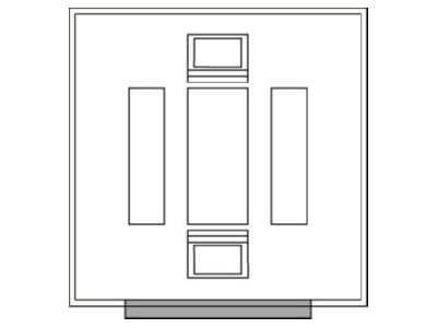 Product image 2 ABN GAG12 Cable entry cabinet 4 poles GAG 12