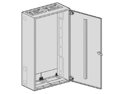 Product image 2 ABN S27 Empty meter cabinet IP43 S 27