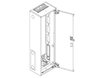 Product image 1 ABN S16 Empty meter cabinet IP43
