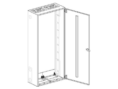 Product image 2 ABN S29 Empty meter cabinet IP43 S 29