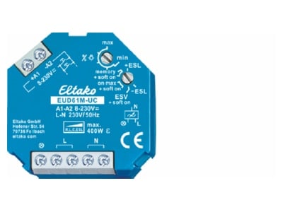 Product image 1 Eltako EUD61M UC Dimmer flush mounted
