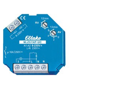 Produktbild 2 Eltako NLZ61NP UC Nachlaufschalter 1S nicht pot frei