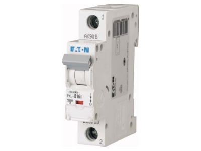 Produktbild 1 Eaton PXL B63 1 LS Schalter m Beschrift  B 63A  1p