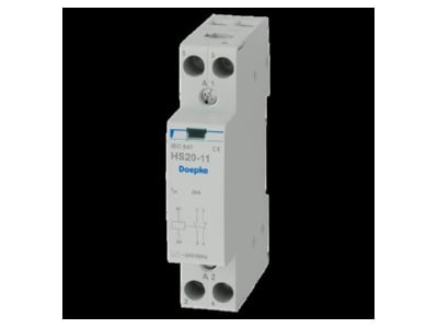 Product image Doepke HS 1 024AC 20 11 Installation contactor 24VAC 1 NO  1 NC
