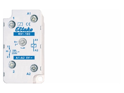 Produktbild 2 Eltako R91 100 8V Schaltrelais f EB AP 1S 10A