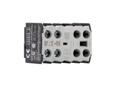 Product image 3 Eaton 11DILE Auxiliary contact block 1 NO 1 NC
