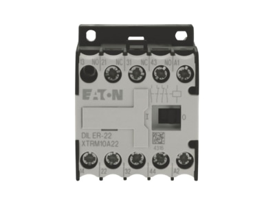 Product image front Eaton DILER 22 G 24VDC  Auxiliary relay 0VAC 24VDC 2NC  2 NO

