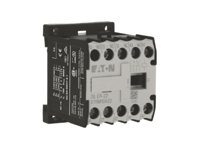 Product image view on the right 1 Eaton DILER 22 G 24VDC  Auxiliary relay 0VAC 24VDC 2NC  2 NO
