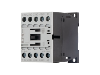Product image Eaton DILA 40 24V50HZ  Auxiliary relay 24VAC 0VDC 0NC  4 NO
