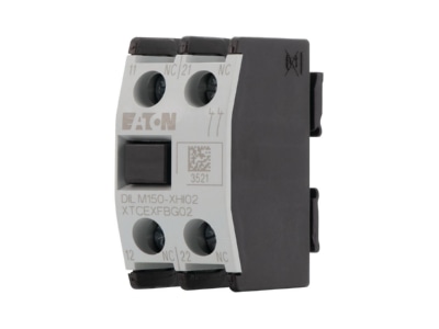 Product image 1 Eaton DILM150 XHI11 Auxiliary contact block 1 NO 1 NC
