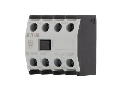 Product image 3 Eaton DILM150 XHI31 Auxiliary contact block 3 NO 1 NC
