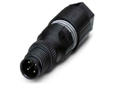 Produktbild 1 Phoenix SACC M12MS 4QO 0 75 Sensor Aktor Stecker 4 pol  M12 ger A cod