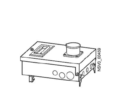 Produktbild 1 Siemens BD2 AK2X CEE635S33 Abgangskasten 63A 3pol  S33 1x5pol