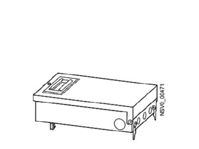 Produktbild 1 Siemens BD2 AK3X GS00 Abgangskasten 125A 1x 3pol  GS00