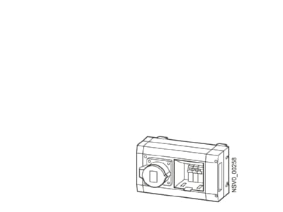 Produktbild 1 Siemens BD01 AK2M1  034282 Abgangskasten CEE325A323 BD01 AK2M1 034282