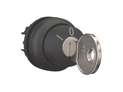 Product image view on the right 2 Eaton M22S WRS3 Key actuator black