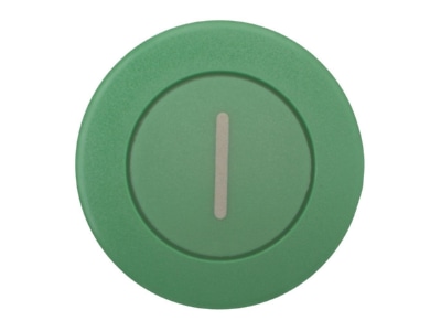 Product image front 2 Eaton M22 DRP G X1 Mushroom button actuator green IP67
