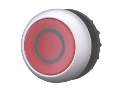 Produktbild 1 Eaton M22 DRL R X0 Leuchtdrucktaste flach rot beschr 