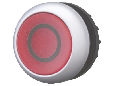 Produktbild 2 Eaton M22 DRL R X0 Leuchtdrucktaste flach rot beschr 