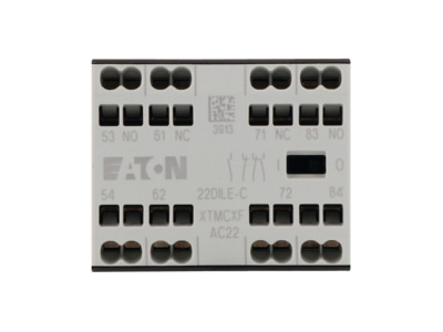 Product image front 1 Eaton 22DILE C Auxiliary contact block 2 NO 2 NC
