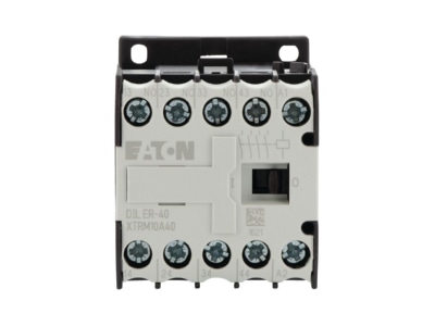 Product image front 2 Eaton DILER 40 110V50 60HZ  Auxiliary relay 110VAC 0VDC 0NC  4 NO DILER 40 110V50 60HZ
