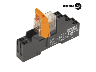 Product image Weidmueller RCIKITP 24VAC 1CO LD Relay coupler P  without test button  24V 31 6mA AC 
