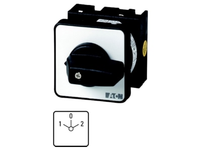 Product image 1 Eaton T0 2 8211 EZ Off load switch 2 p 20A
