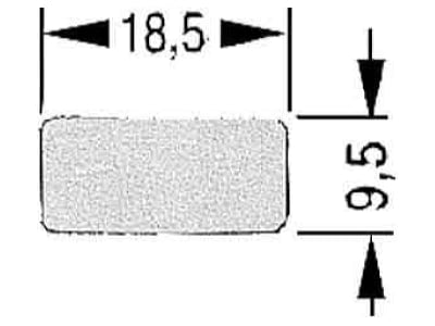 Product image 1 Siemens 3SB2901 2AC Label for control devices AUS
