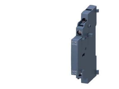 Product image 1 Siemens 3RV2901 1A Auxiliary contact block 1 NO 1 NC
