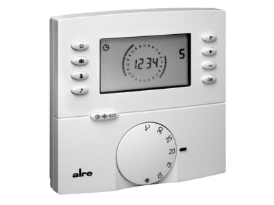 Product image 3 Alre it HTRRBu110 117 21 Room temperature controller with display  without lighting  surface mounting 
