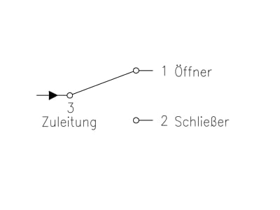 Anschlussbild Alre it JDW 5 Differenzdruckschalter mech 20 500Pa 5KPa