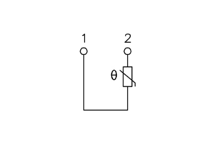 Connection diagram Alre it BTF2 P1000 0000 Room thermostat
