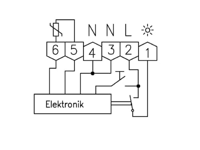 Wiring plan Alre it HTRRB 011 010 Room thermostat 10   60 C
