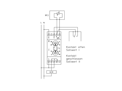 Anschlussbild Alre it ITR 79 600 Hutschienenregler elektron 2x 5bis30Gr