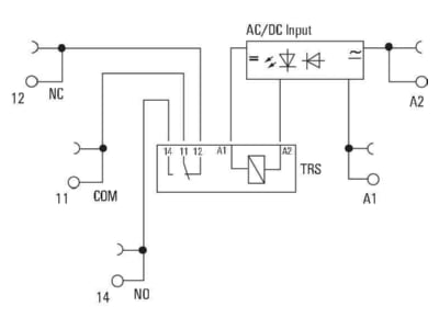 Schaltbild 1 Weidmueller TRZ 24VUC 1CO Schaltrelais Termseries