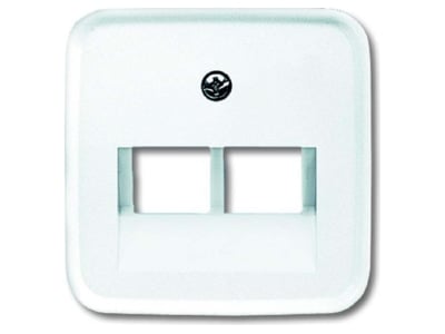 Product image Busch Jaeger 1803 02 214 Central cover plate UAE IAE  ISDN 
