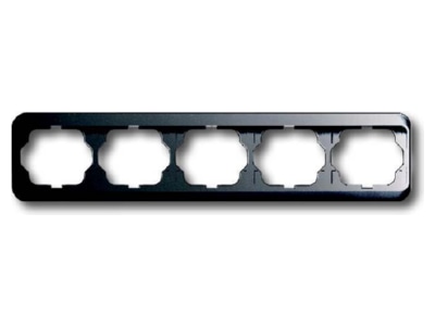 Produktbild Busch Jaeger 1725 20 Rahmen 5 fach platin  waager alpha