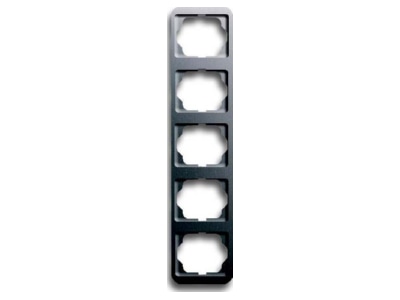 Produktbild Busch Jaeger 1735 20 Rahmen 5 fach platin  senkr  alpha