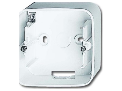 Product image Busch Jaeger 1701 24G Surface mounted housing 1 gang white
