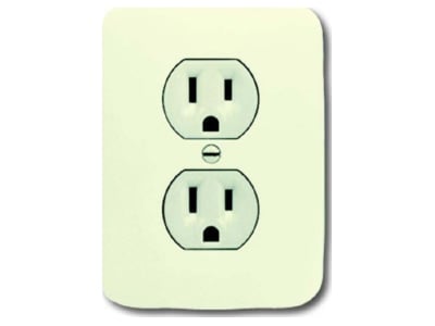 Product image Busch Jaeger 3015 02 EUI 212 Socket outlet  receptacle  NEMA
