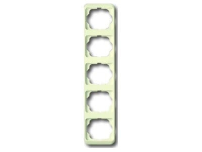 Product image Busch Jaeger 1735 22G Frame 5 gang cream white
