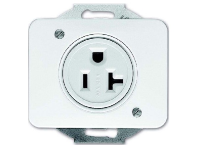 Product image Busch Jaeger 3016 EUC 24G Socket outlet  receptacle  NEMA white
