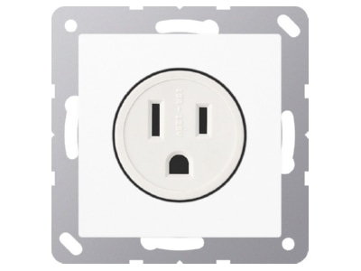 Product image Jung A 521 15 WW Socket outlet  receptacle  NEMA white
